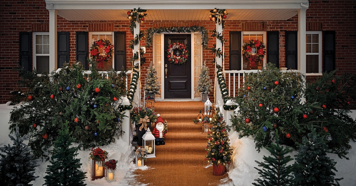 Decoration Noël extérieur maison