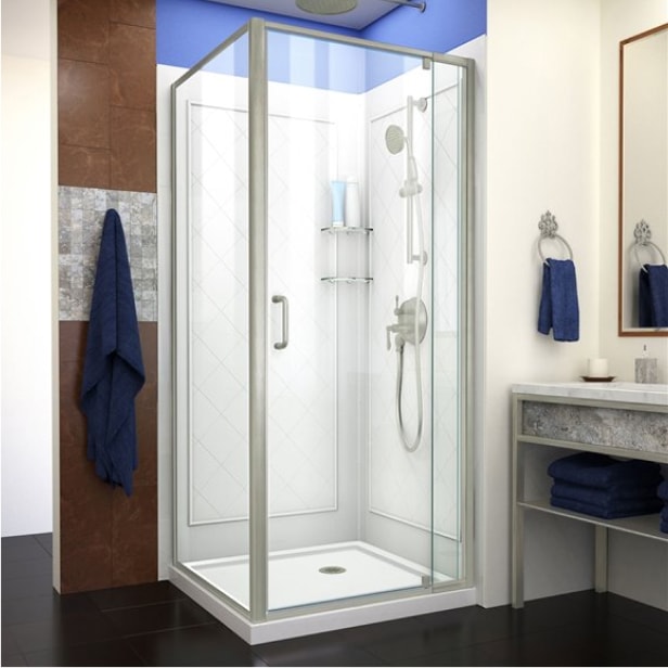 Shower Kits with Base, Doors and Walls