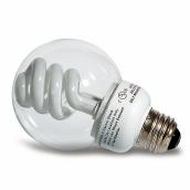9-W CFL Vanity Lightbulb