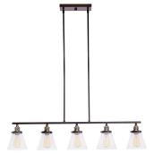 Suspension à 5 lumières « Vintage »