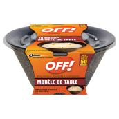 Chandelle à la citronelle à 3 mèches 