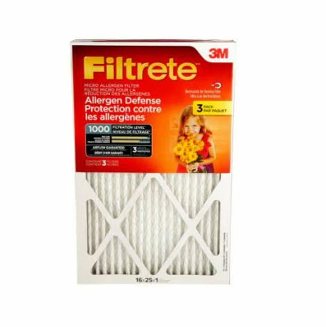 Filtrete Furnace Filter 16" x 25" 3Pack RONA