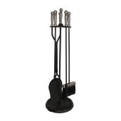 5-pces fireplace tool set
