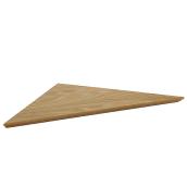 Oak Corner Shelf