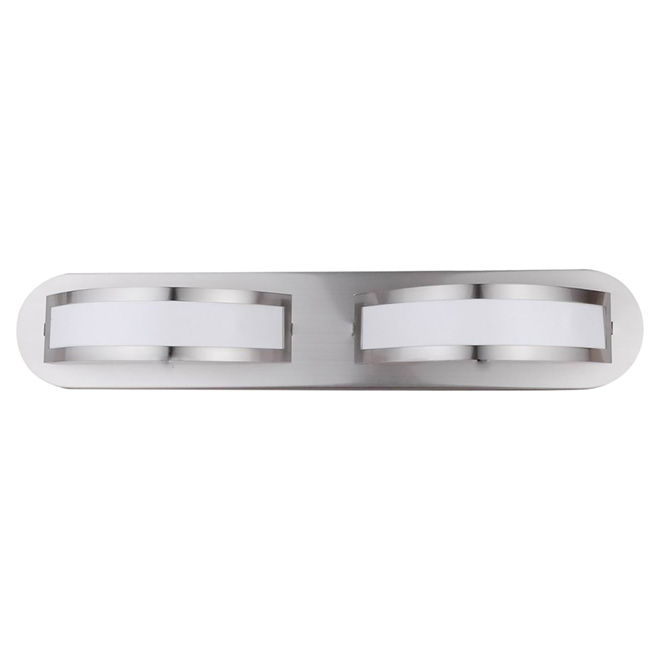Bathroom Vanity Lights Rona 2-light wall sconce - satin steel | rona Bathroom Vanity Lights Rona 2-light wall sconce - satin steel | rona