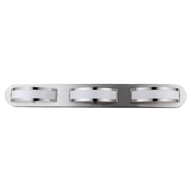 3-Light Wall Sconce - Satin Steel RONA