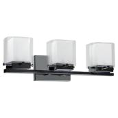 Vanity Light - Louis - 3 Lights - Wall-Mount - Chrome
