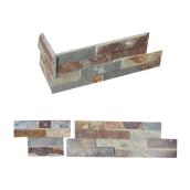 Ardoise murale «Ledgestone» en coin