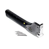 Hammer Tacker with Retractable Blade     