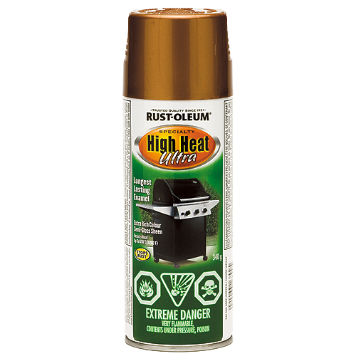 High Heat Spray Paint 340g Aged Copper RONA
