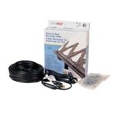 Roof deicing cable