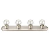4-Light Vanity Strip - Brushed Pewter