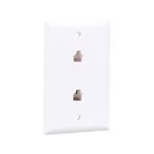 Jack - Duplex Modular Jack Plate        