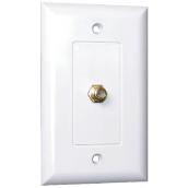 WALL PLATE COAXIAL