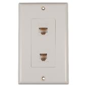 WALL PLATE CAT5E