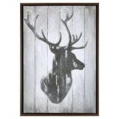 Décoration murale en bois - Chevreuil