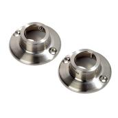 Shower rod flange