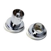 Shower rod flange