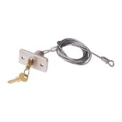 Serrure de déclenchement pour porte de garage 