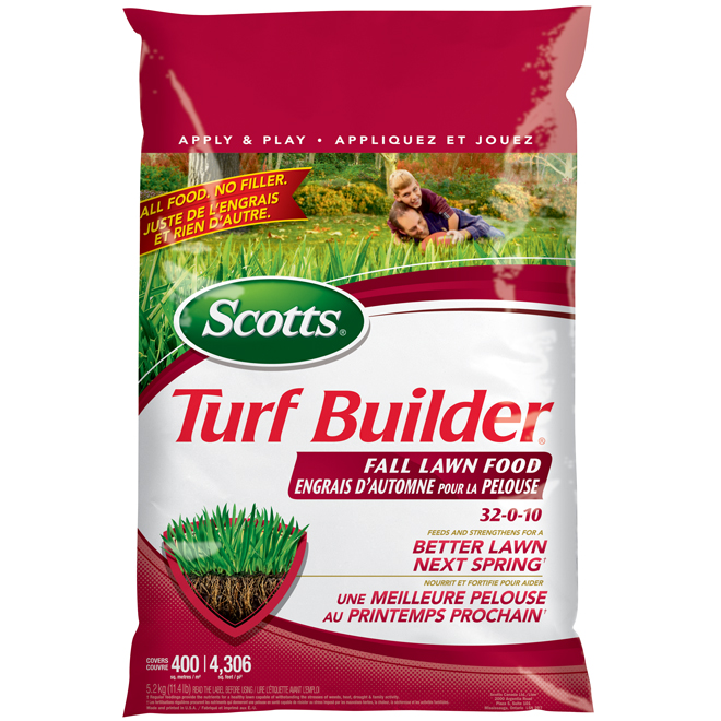 Turf Builder 32-0-10 Fall Lawn Fertilizer - 5.9 kg | RONA