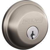 Single Cylinder Deadbolt Satin Nickel