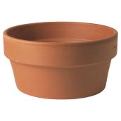 Half Pot Terra Cotta 10.8 in.