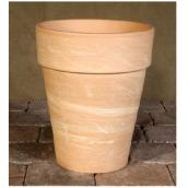 Clay flower pot