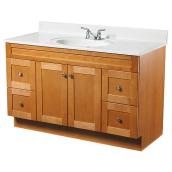 2-Doors and 4-Drawers Vanity