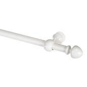 Curtain Rod - Wooden Tips and Rod  