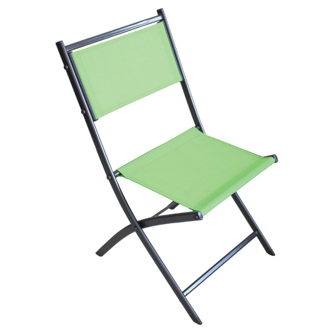 Chaise de patio pliante, verte  RONA