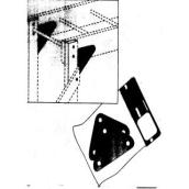 SET OF 2 TRIANGLE BRACES