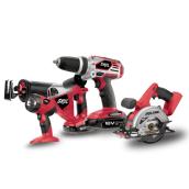 Set of 4 Cordless Tools