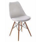 Dining Chair - 48 x 53.5 x 85 cm - White