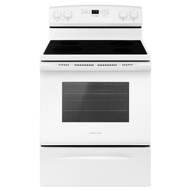 Cuisinière électrique 30", blanc RONA