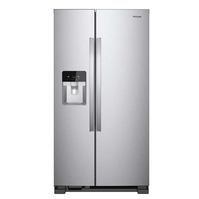 SideBySide Refrigerator 25 cu. ft. Stainless Steel RONA