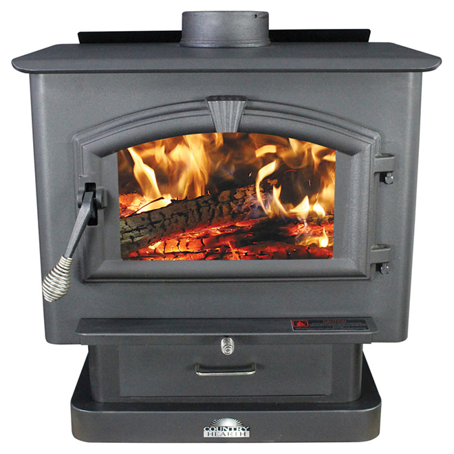 Wood Stove 100 CFM Blower 89000 BTU 2000 sq. ft. RONA