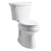 Cavata Elongated-Front 2-Piece Toilet - Dual Flush - White