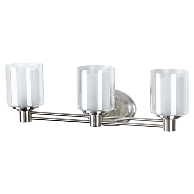 Bathroom Vanity Lights Rona perth 3-lights wallsconce - brushed nickel | rona Bathroom Vanity Lights Rona perth 3-lights wallsconce - brushed nickel | rona
