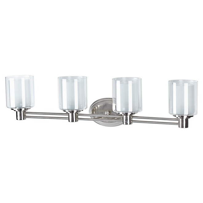 Perth 4-lights Wallsconce - Brushed Nickel RONA