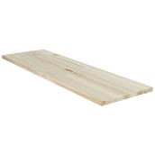 Knotty pine panel