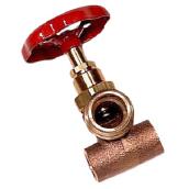 Straight ball valve