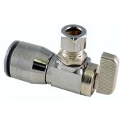 Straight mini-ball valve