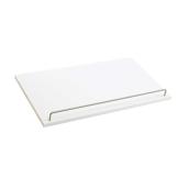 Ensemble de 2 tablettes à souliers, blanc