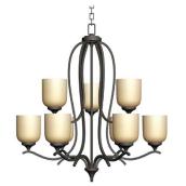 9-light chandelier