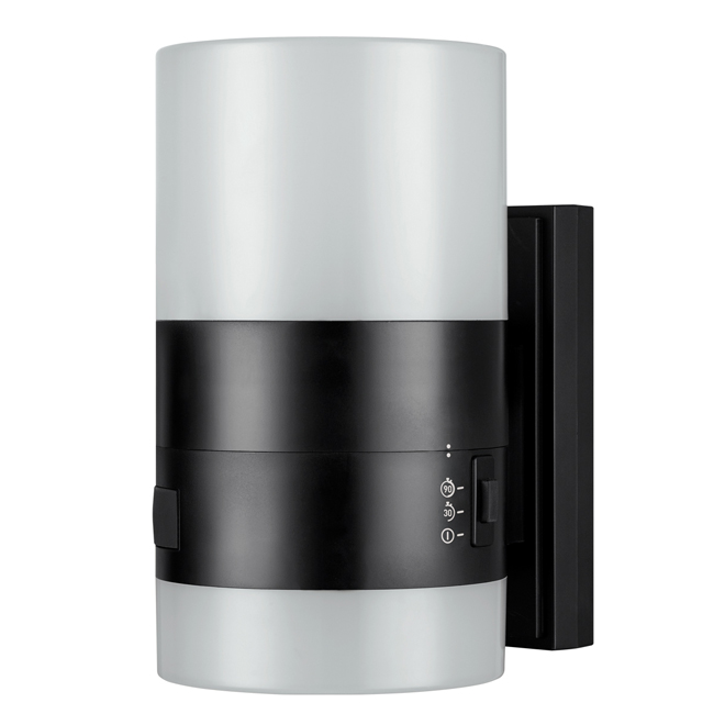LED Wall Sconce with Battery-Operated On-Off Timer RONA