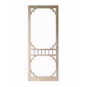 Countryside Rustic Screen Door