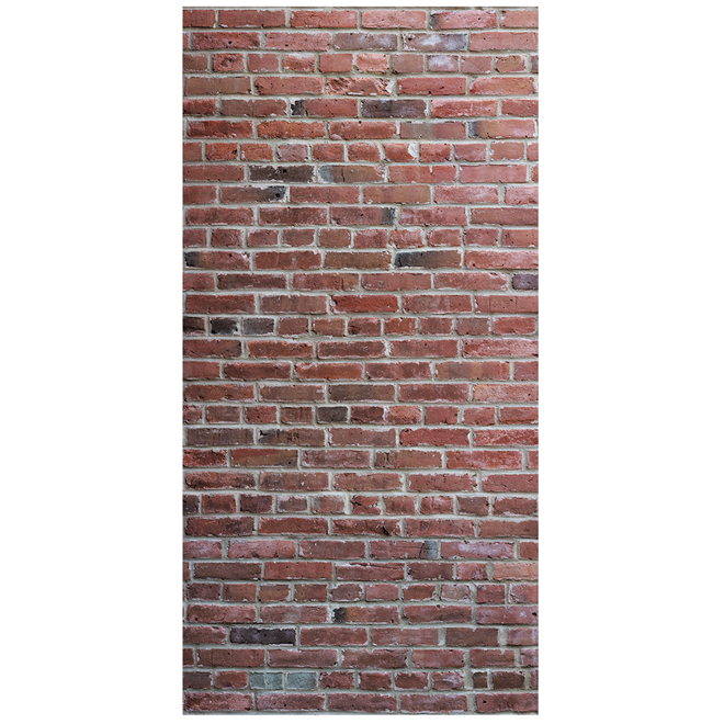 Brick Effect Wall Panel 48 "x 96" Red RONA