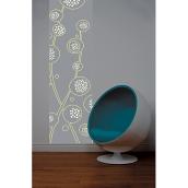 Appliqué mural phosphorescent