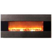 Audio electric fireplace