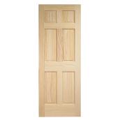 6-panel interior door